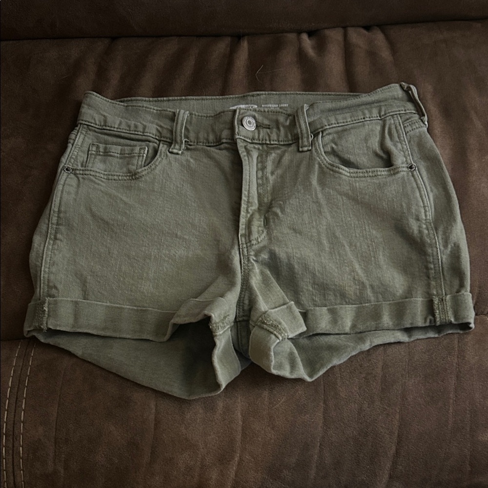 Old Navy Olive Jean Shorts for Women